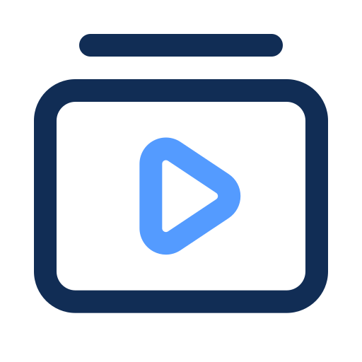 video-playlist Generic color outline icon