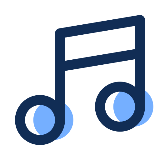 Musical note Generic color lineal-color icon