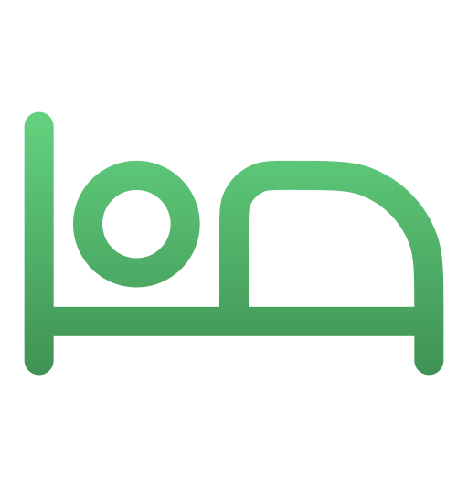 Sleeping Generic gradient outline icon