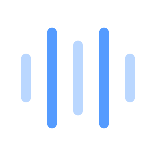 Sound waves Generic color fill icon