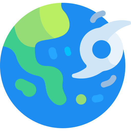ハリケーン Detailed Flat Circular Flat icon