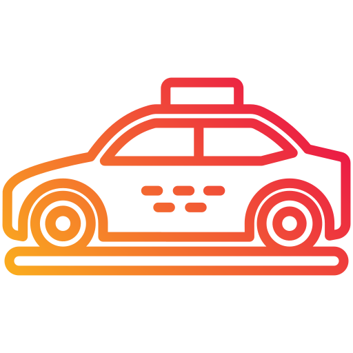 Taxi Generic gradient outline icon