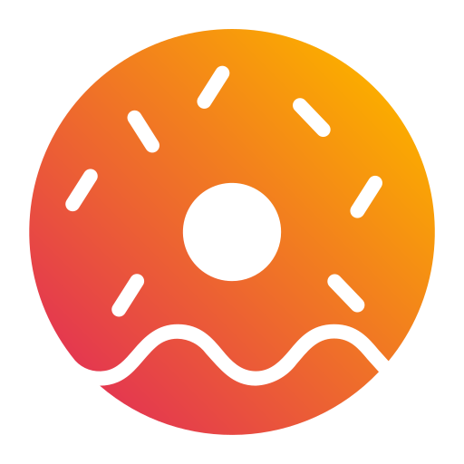 Donut Generic gradient fill icon