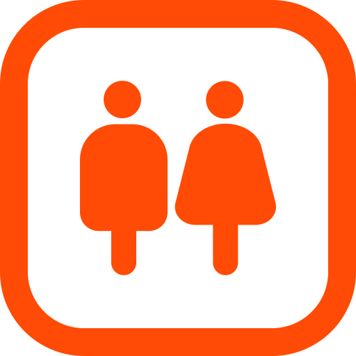 Male female Generic color fill icon