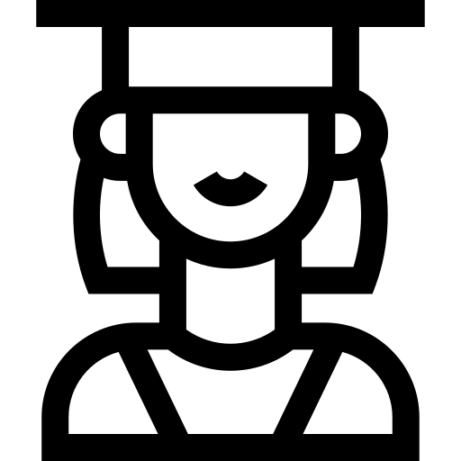 student Basic Straight Lineal ikona