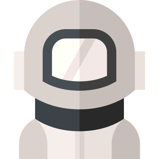 astronaut Basic Straight Flat icon