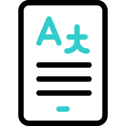 e-book Basic Accent Outline icon