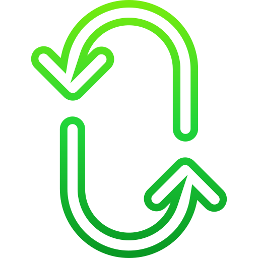 kreisförmige pfeile Generic gradient outline icon