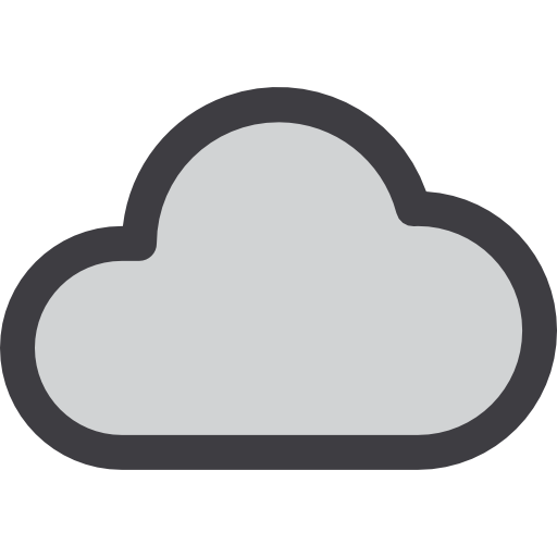 chmura itim2101 Lineal Color ikona