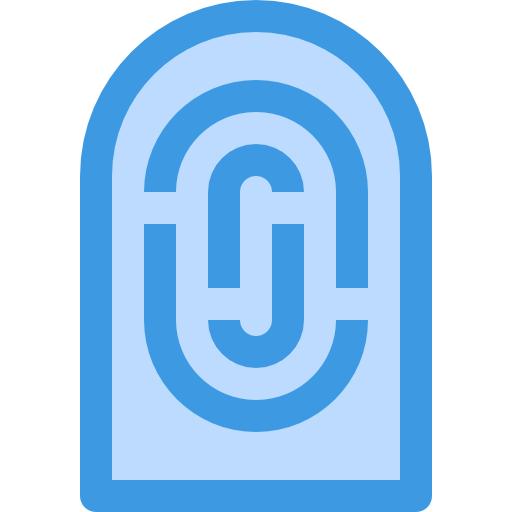 지문 itim2101 Blue icon
