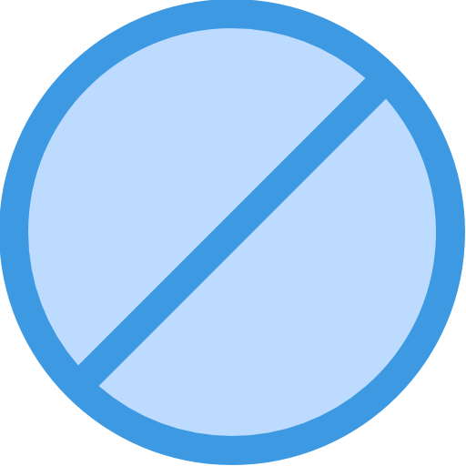 prohibido itim2101 Blue icono