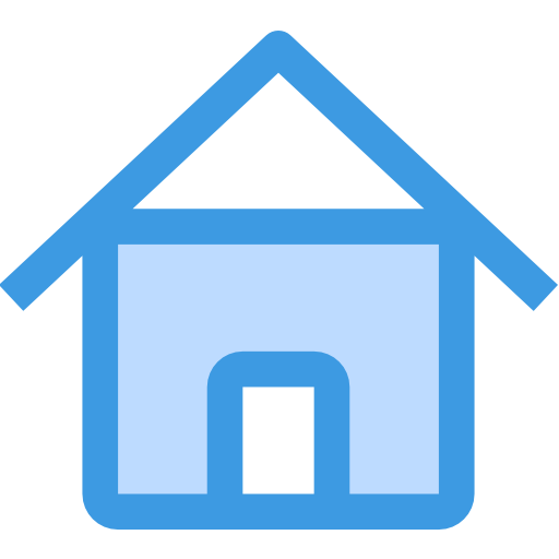 zuhause itim2101 Blue icon