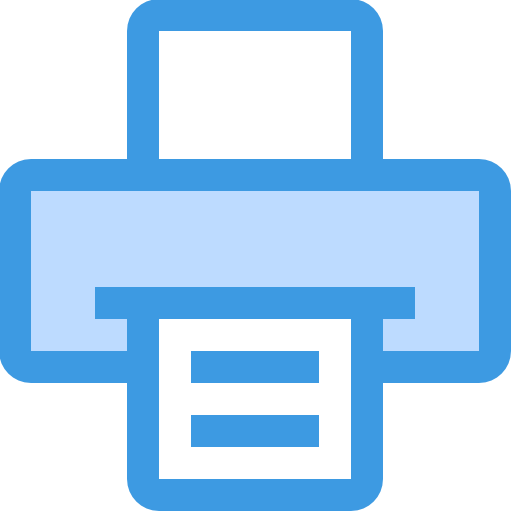 Printer itim2101 Blue icon