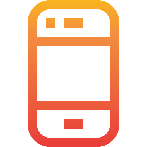 Smartphone itim2101 Gradient icon