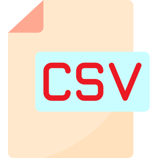 Csv srip Flat icon