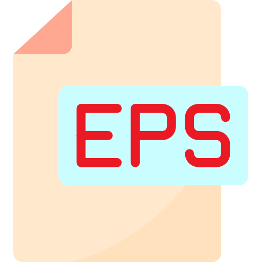 eps srip Flat icoon
