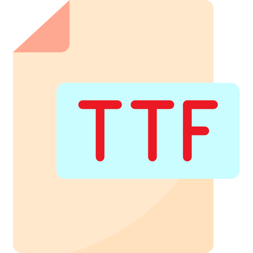 ttf srip Flat icon