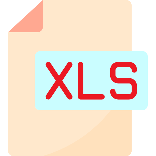 xls srip Flat иконка