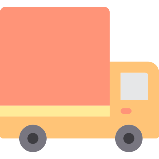 camión de reparto itim2101 Flat icono