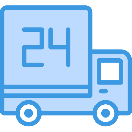 ciężarówka dostawcza itim2101 Blue ikona