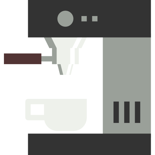 kaffeemaschine PongsakornRed Flat icon