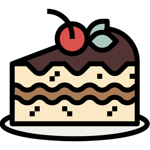 Cake PongsakornRed Lineal Color icon