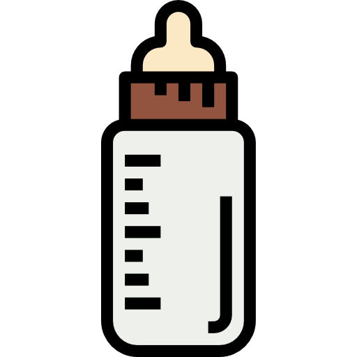 哺乳瓶 PongsakornRed Lineal Color icon
