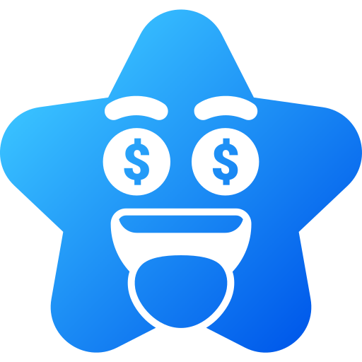 Dollar eye Generic gradient fill icon