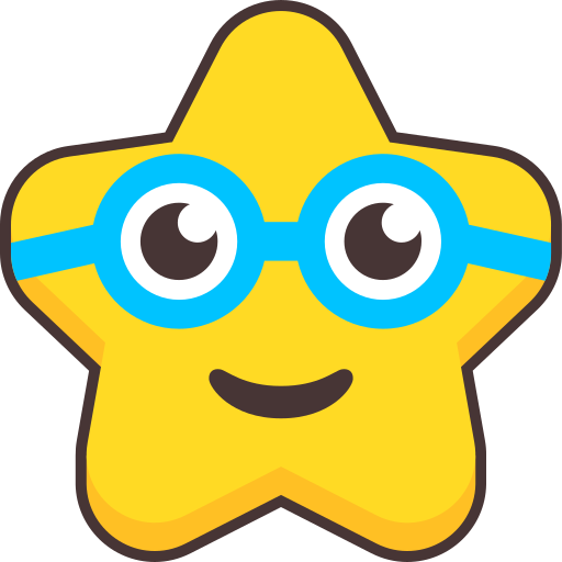 nerd brille Generic color lineal-color icon