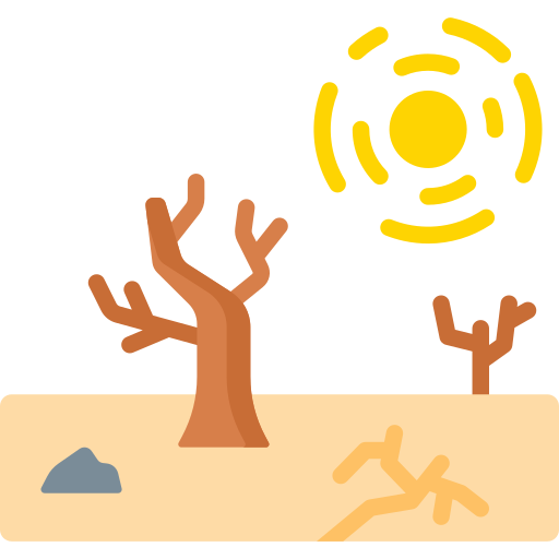 sequía Special Flat icono