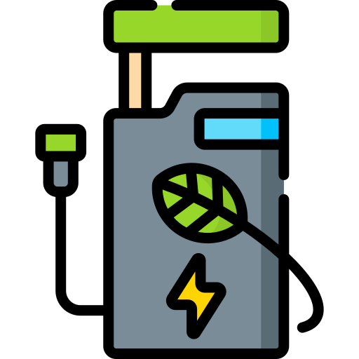 Charging station Special Lineal color icon
