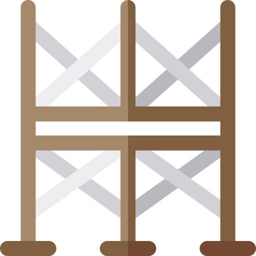 andamio Basic Rounded Flat icono