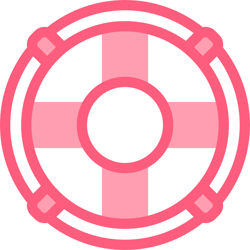 Спасательный круг Detailed color Lineal color иконка
