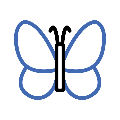 papillon Generic color outline Icône