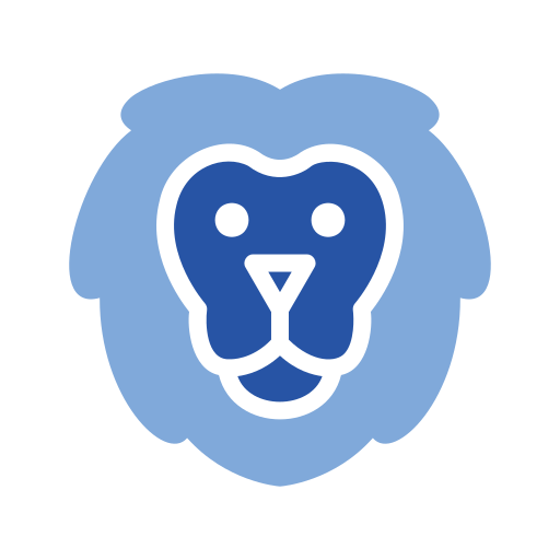 ライオン Generic color fill icon
