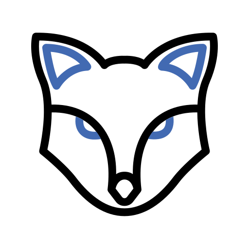 狐 Generic color outline icon