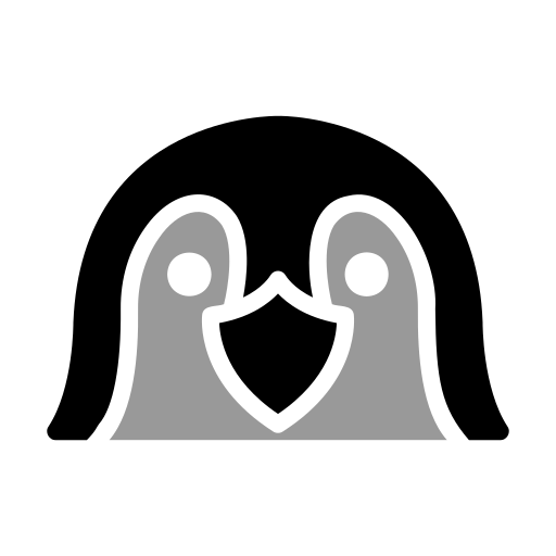 Penguin Generic color fill icon