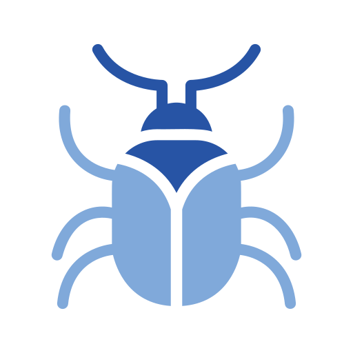甲虫 Generic color fill icon