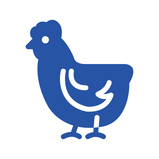 poulet Generic color fill Icône