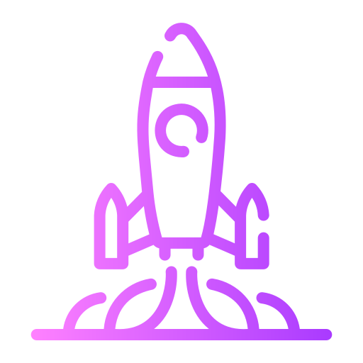 Rocket Generic gradient outline icon