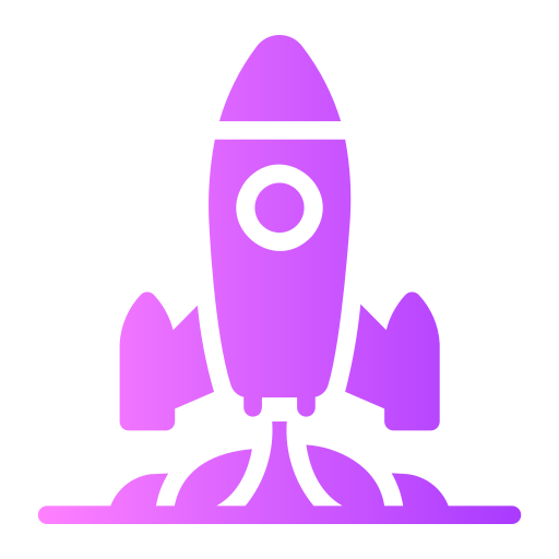 로켓 Generic gradient fill icon
