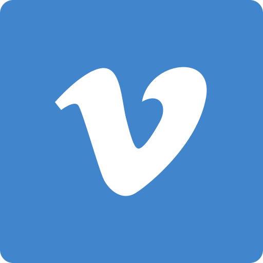 Vimeo Xinh Studio Flat icon