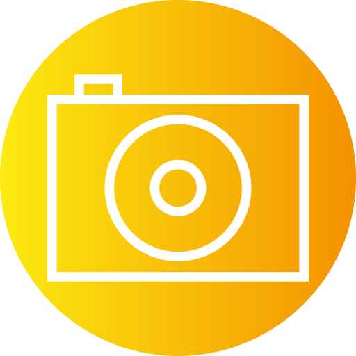 Photo camera Generic gradient fill icon