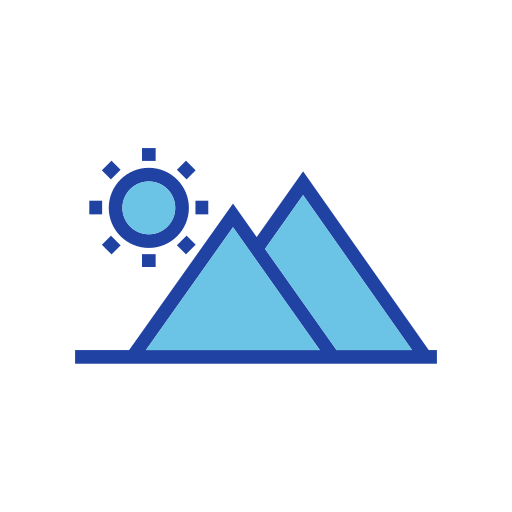 Пирамиды Generic color lineal-color иконка