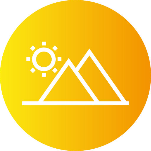 piramidi Generic gradient fill icona