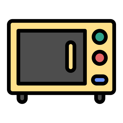 Microwave oven Generic color lineal-color icon