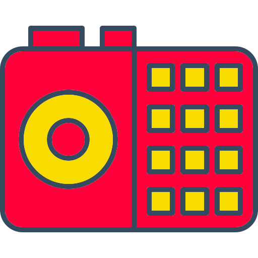 stary telefon Generic color lineal-color ikona