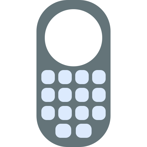 携帯電話 Generic color fill icon