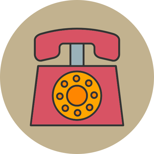 vieux téléphone Generic color lineal-color Icône