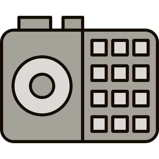 telefono viejo Generic color lineal-color icono